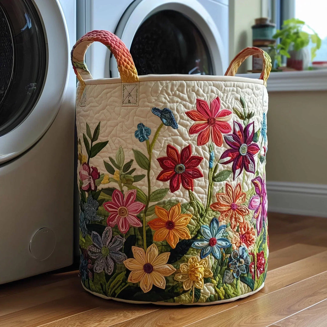 Marta | Hand-Quilted Storage Basket
