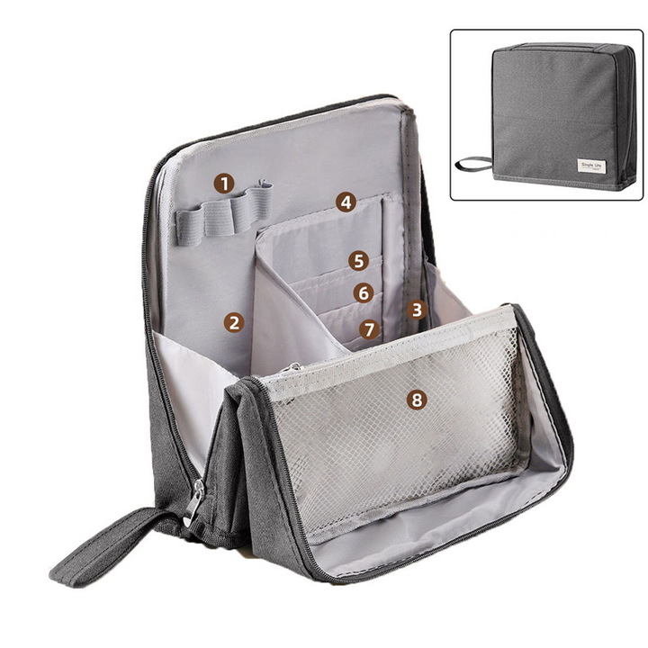 Lunette - Organized Travel Makeup Bag