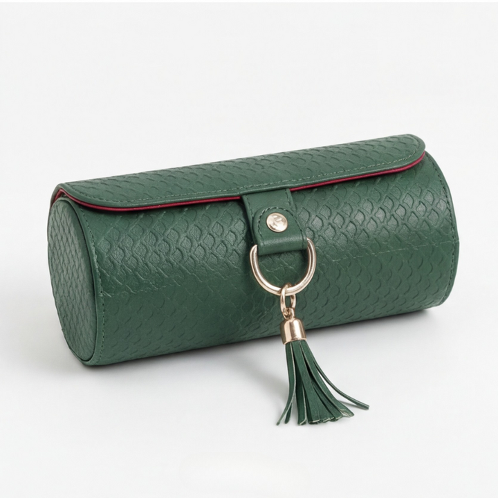 Velora Three Tier Jewelry Roll for Tangle Free Travel