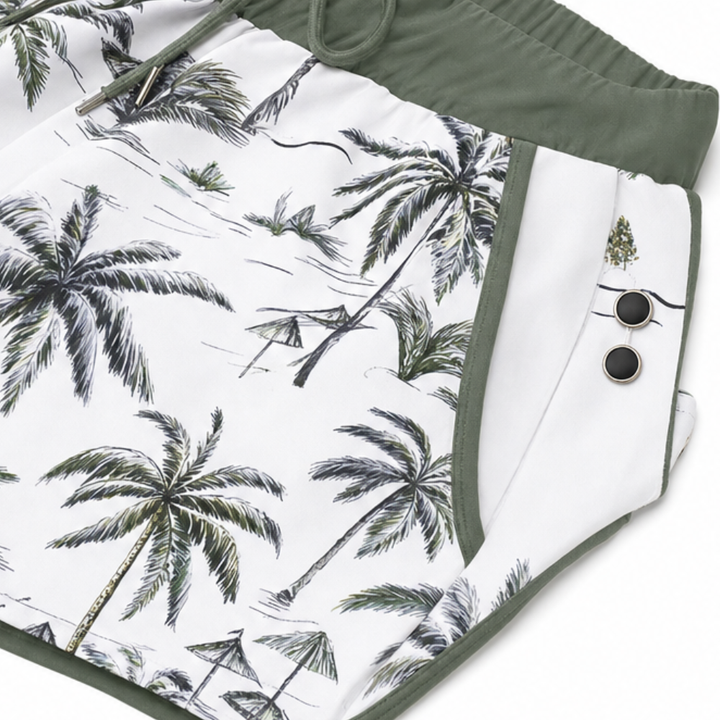 Solana – 3 Piece Swim Set with Cover Up Tank and Shorts