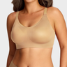 Veluna – Women's Wireless Support Bra with Hidden Gel Lift