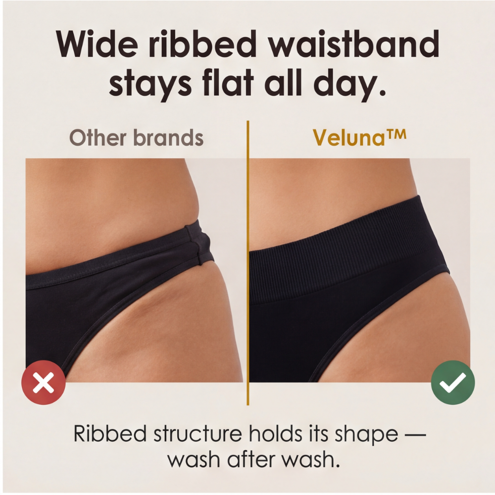 Veluna – Seamless Cotton Sport Thong (8 Pack)