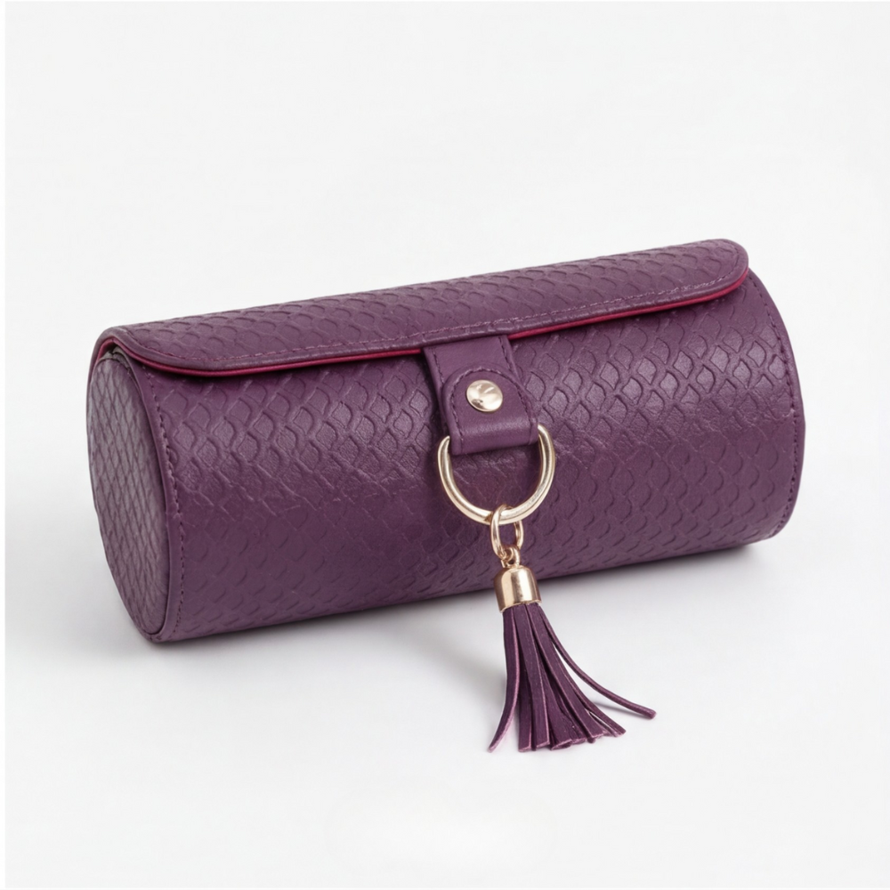 Velora Three Tier Jewelry Roll for Tangle Free Travel