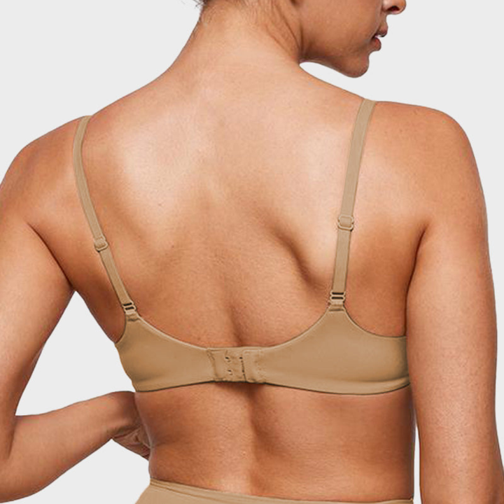 Veluna - Soft Double Layer Plunge Bra