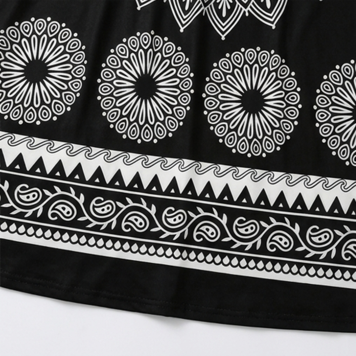 Mandara – Bohemian Mandala Maxi Dress