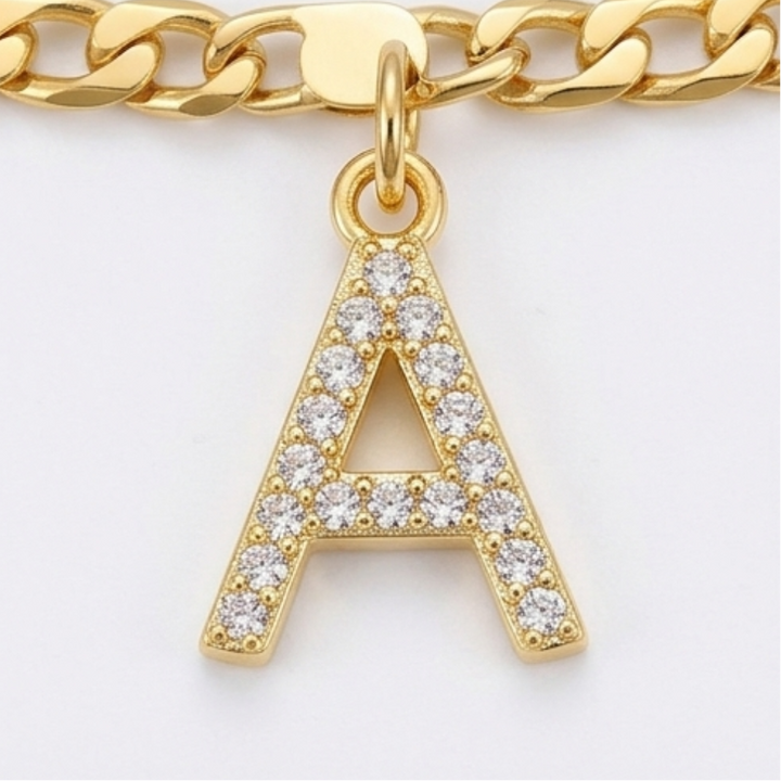 Letterly – Letter Layered Anklet