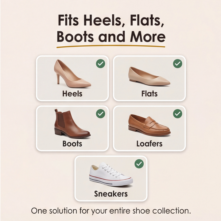 Heeluxe – Cushioned Heel Grips for All Day Comfort