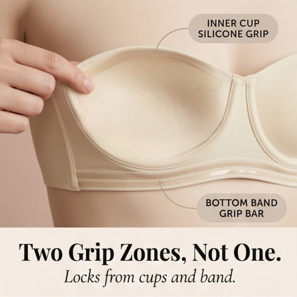 Velura – Full Support Convertible Bandeau Bra