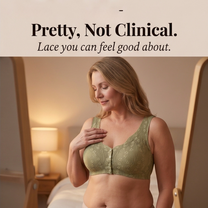 Veluna – Seamless front closure wireless bra