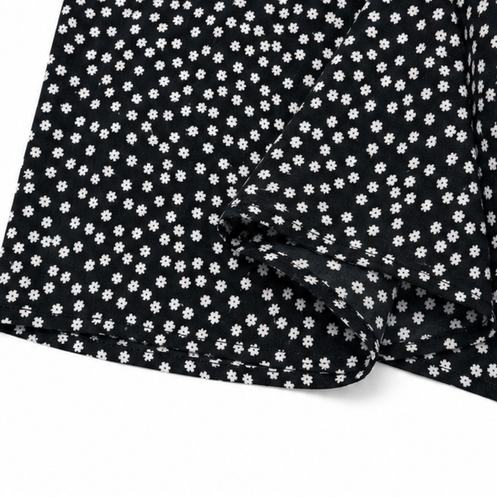 Velura™ – Smocked High-Waist Wide-Leg Floral Pants