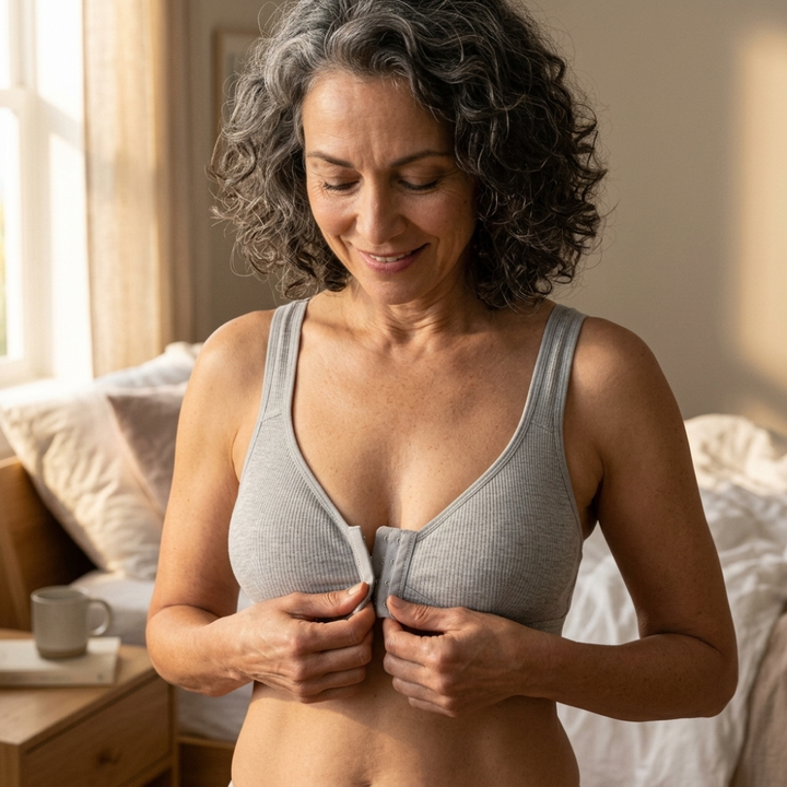 Veluna - Wireless Front Closure Comfort Bra