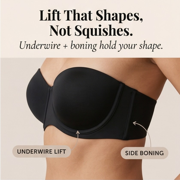 Velura – Full Support Convertible Bandeau Bra