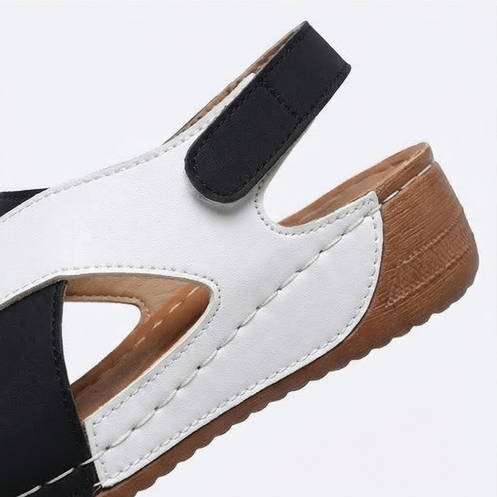 Solenna – Cushioned Orthopedic Wedge Sandals for Women