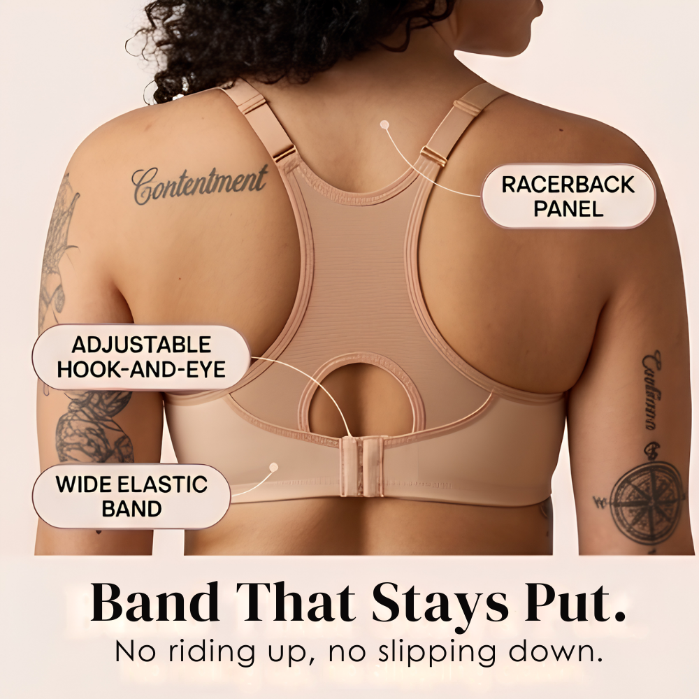 Velura™ – External Underwire Sports Bra for Lasting Comfort