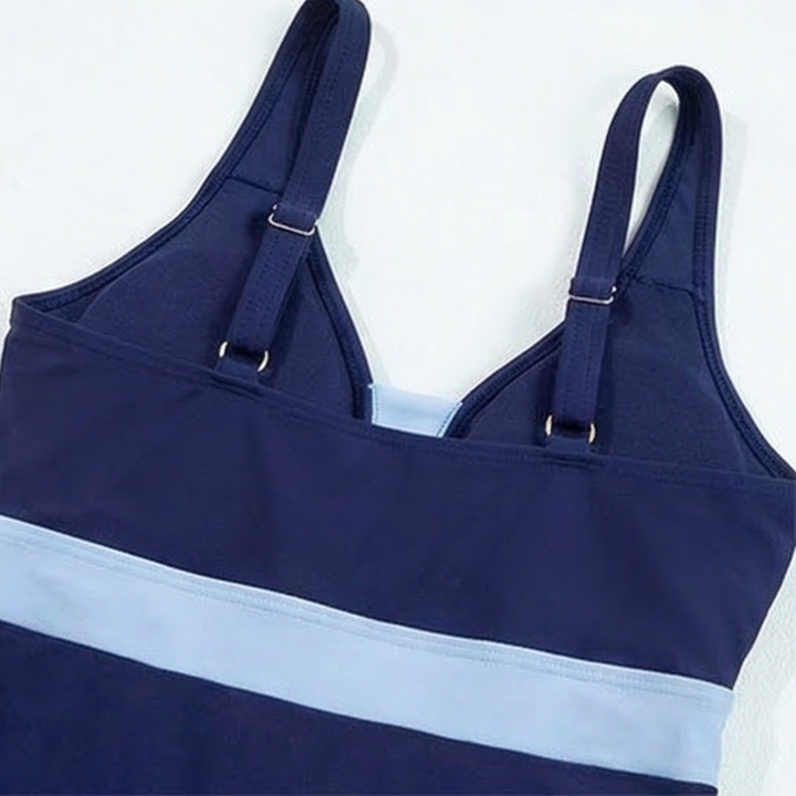 Covaswim - Flattering Tankini Swimdress with Boyshorts