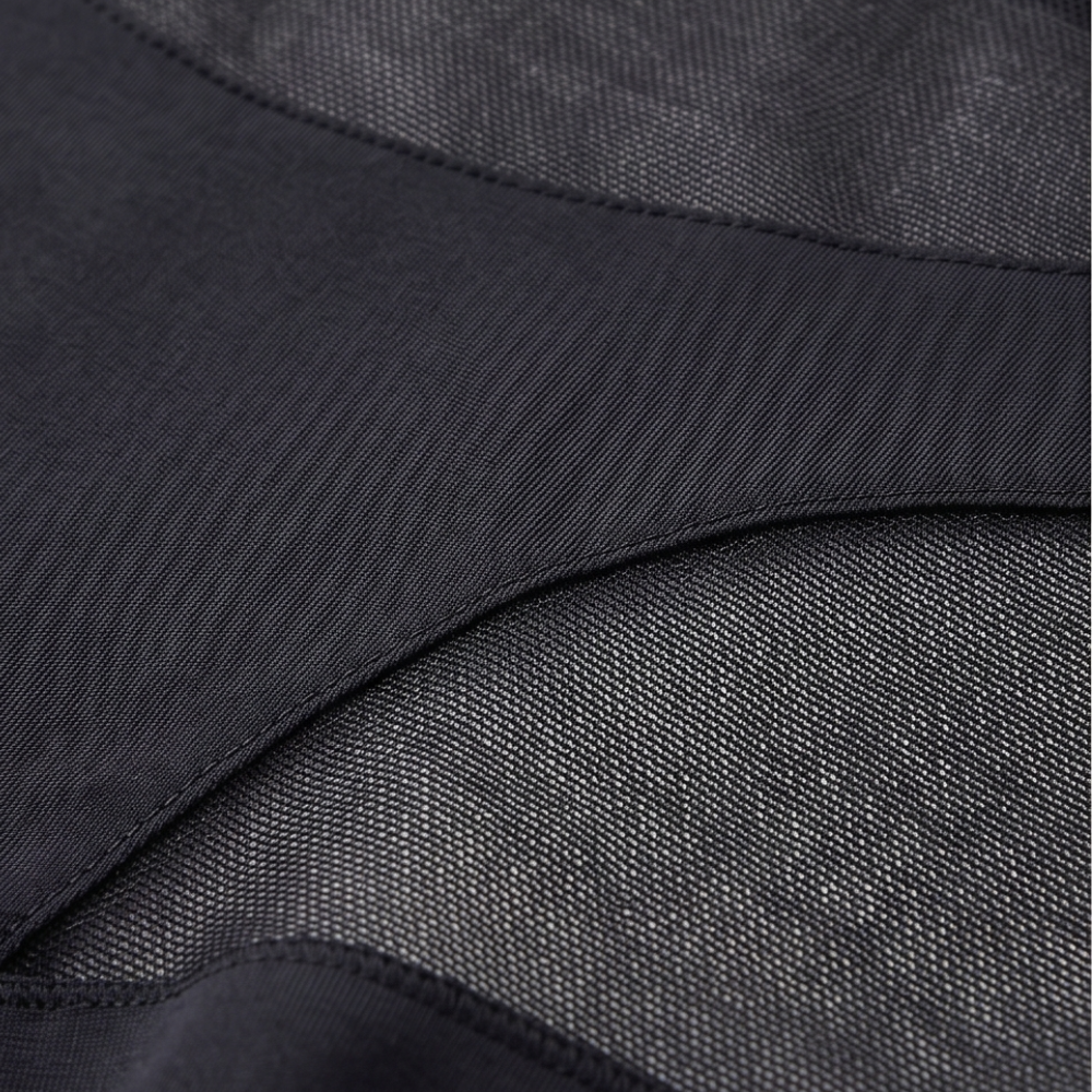 Nuvelle – Seamless High-Waist Mesh Panties