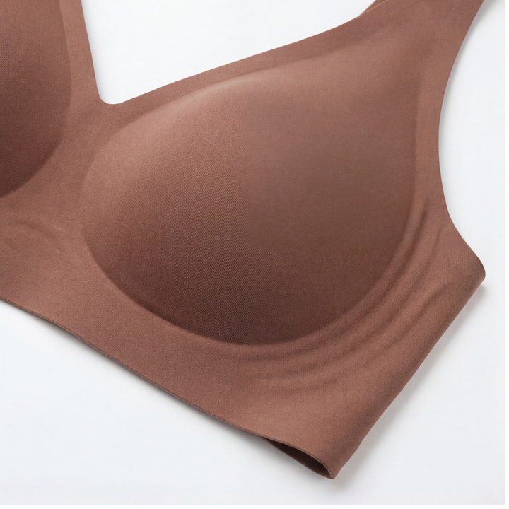 Veluna – Seamless Deep V Wireless Lift Bra
