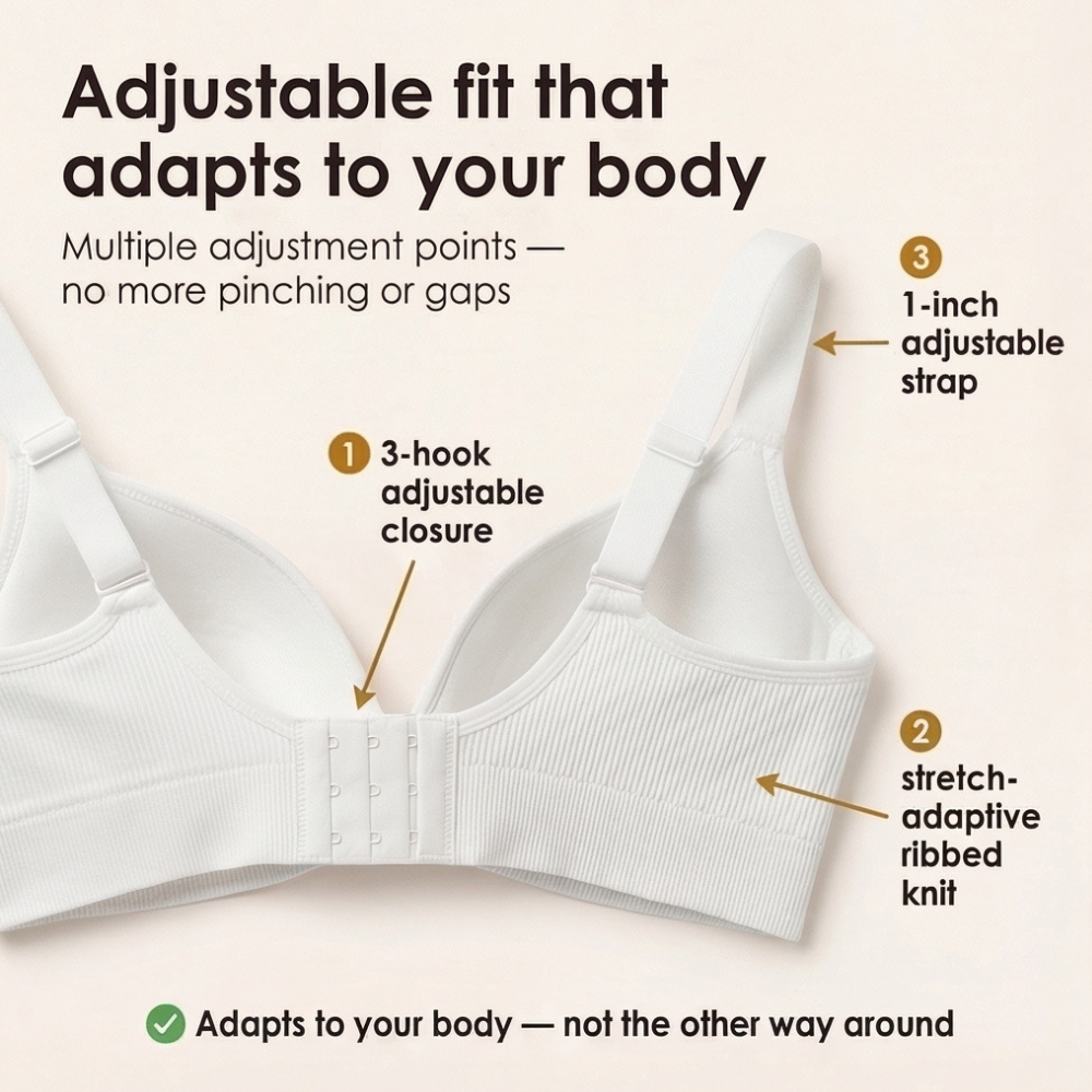 Veluna – 3D Lift Wireless Bra for All Day Comfort