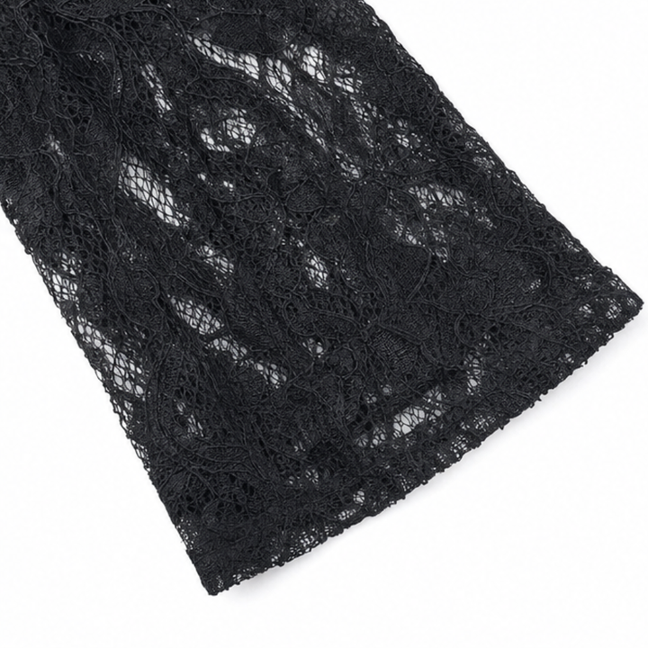 Florenza – Floral Lace-look Open-Front Blazer for Women