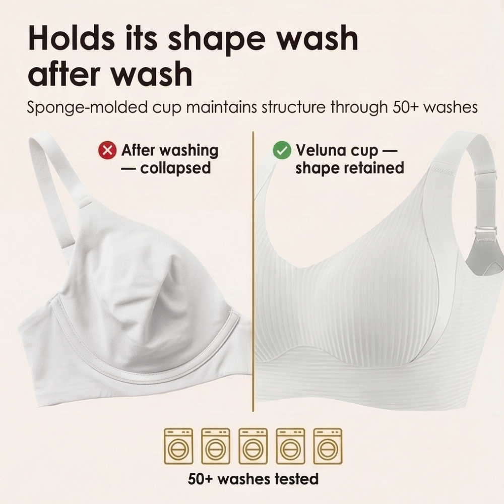 Veluna – 3D Lift Wireless Bra for All Day Comfort