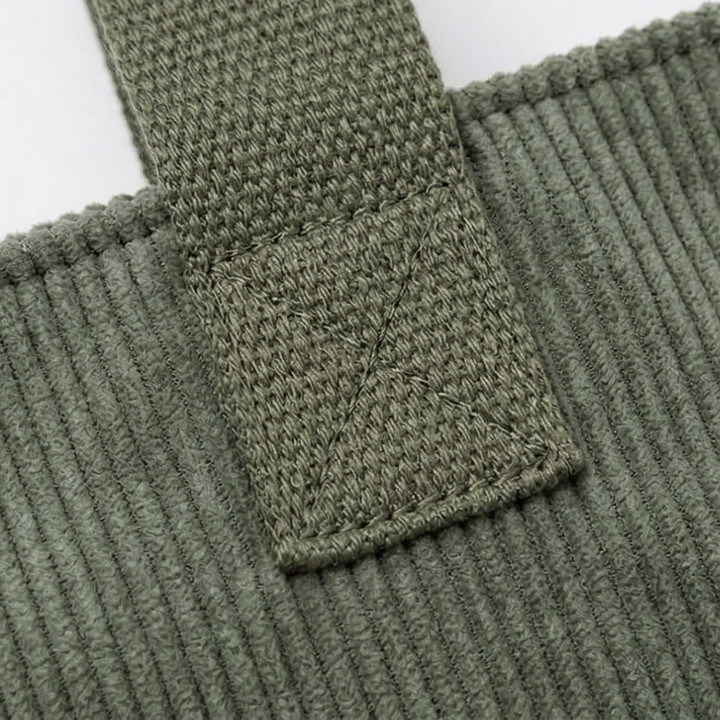 Clovera – Multi Pocket Corduroy Shoulder Bag