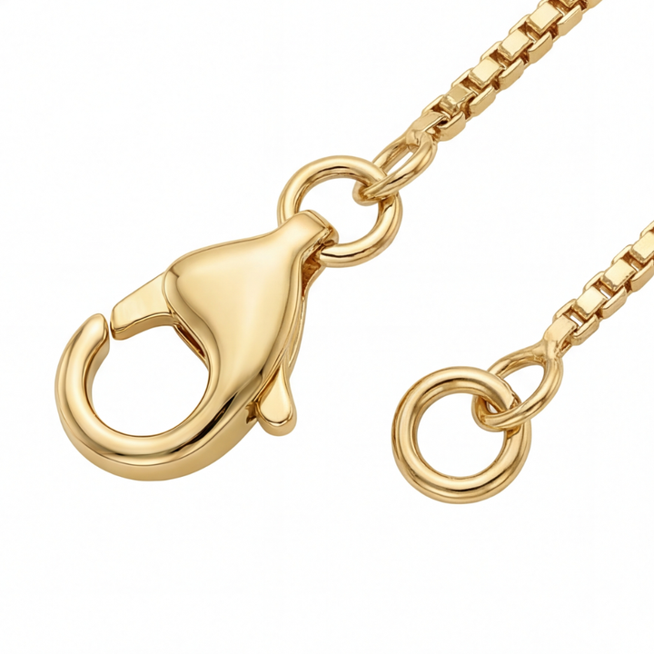 Elowen – Crystal Celtic Knot Necklace