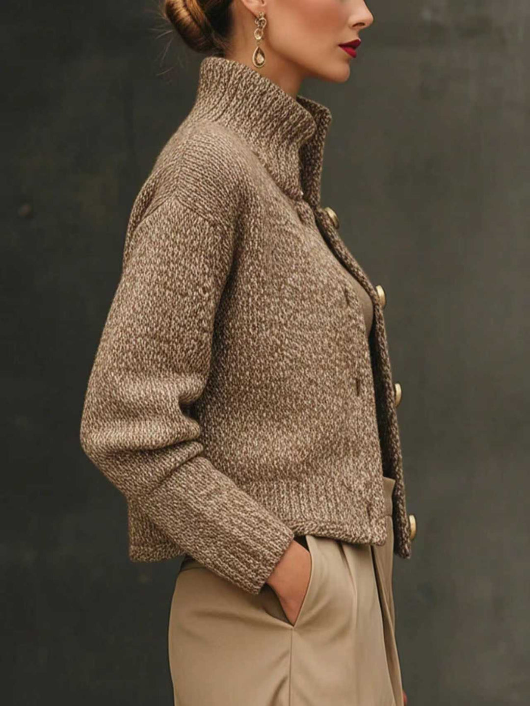 Adeline | Tailored Wool-Blend Jacket