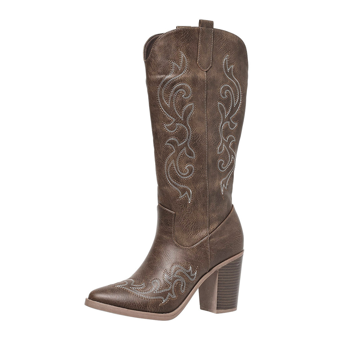 Savannah Embroidered Western Boots