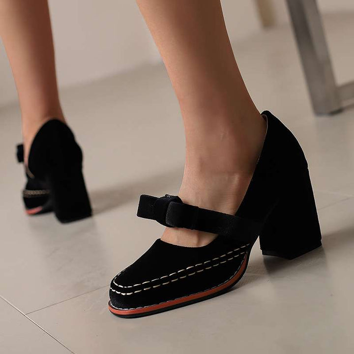 Alessia - Velvet Loafers