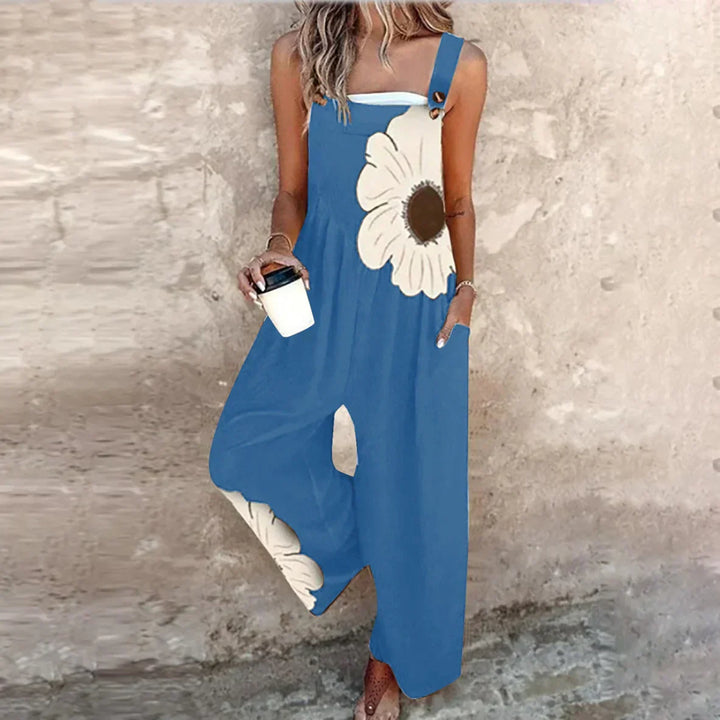 Fleur - Comfortable Printed Overalls
