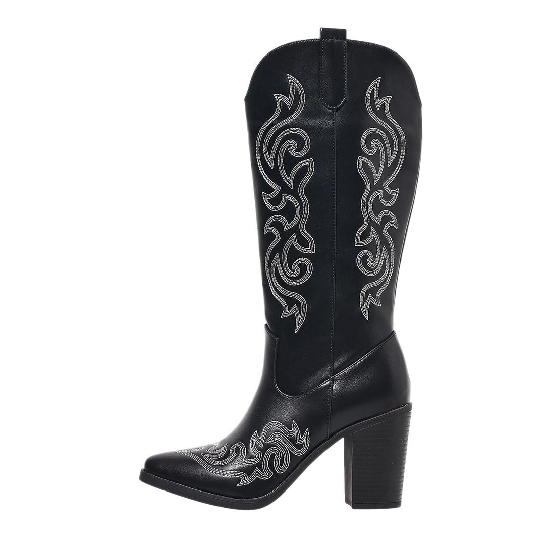 Savannah Embroidered Western Boots
