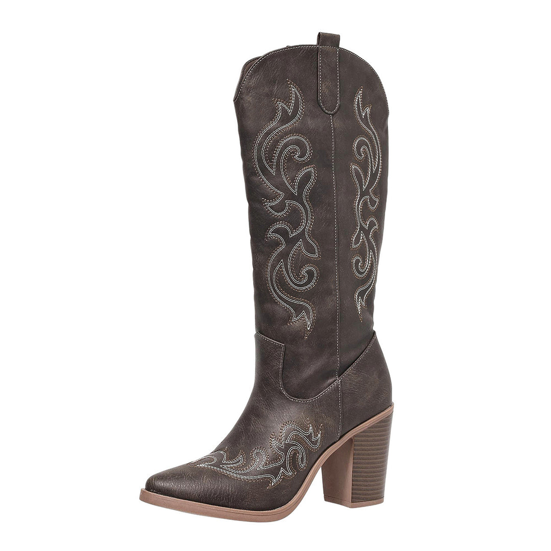 Savannah Embroidered Western Boots