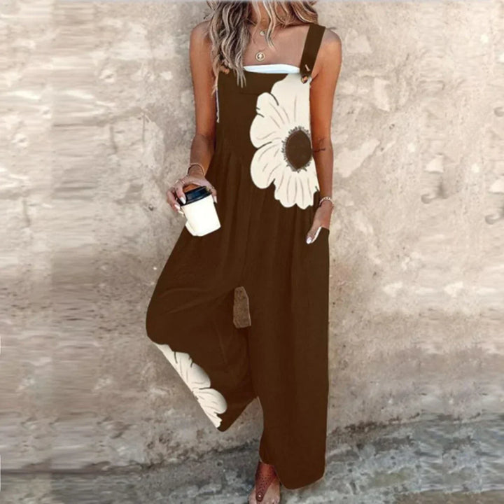 Fleur - Comfortable Printed Overalls