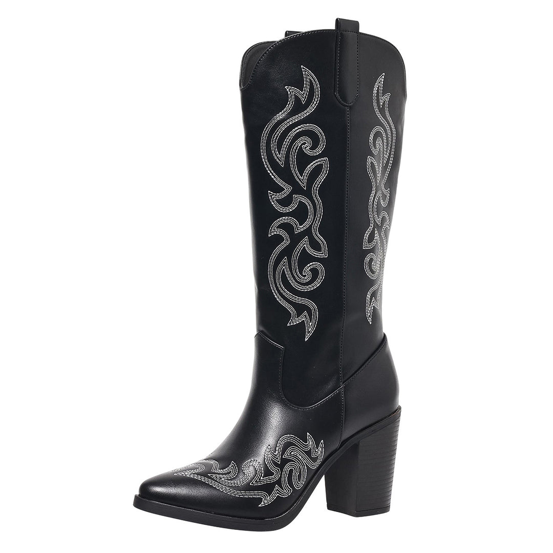 Savannah Embroidered Western Boots