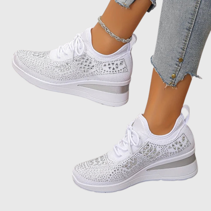 Assina | Comfortable sneakers with rhinestone details