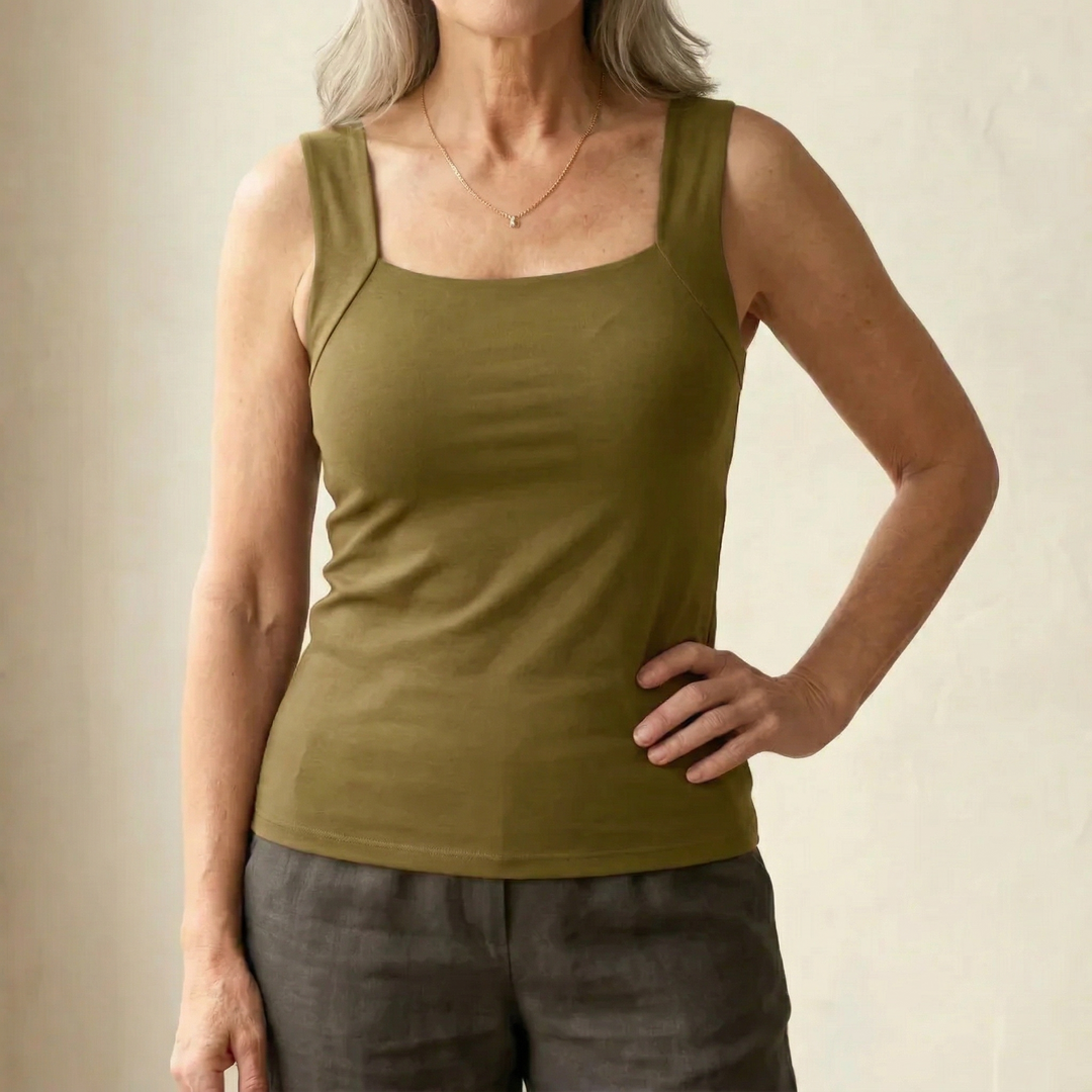 Roxanne - Built In Comfort Bra Tanktop