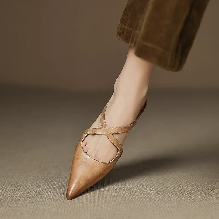 Aluna - Genuine Leather Mules
