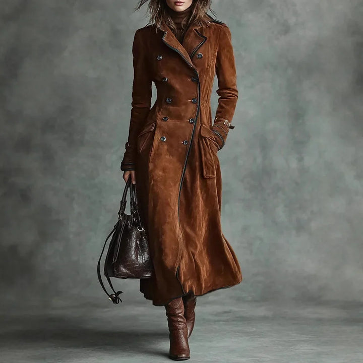 Georgina | Belted Longline Trench Coat