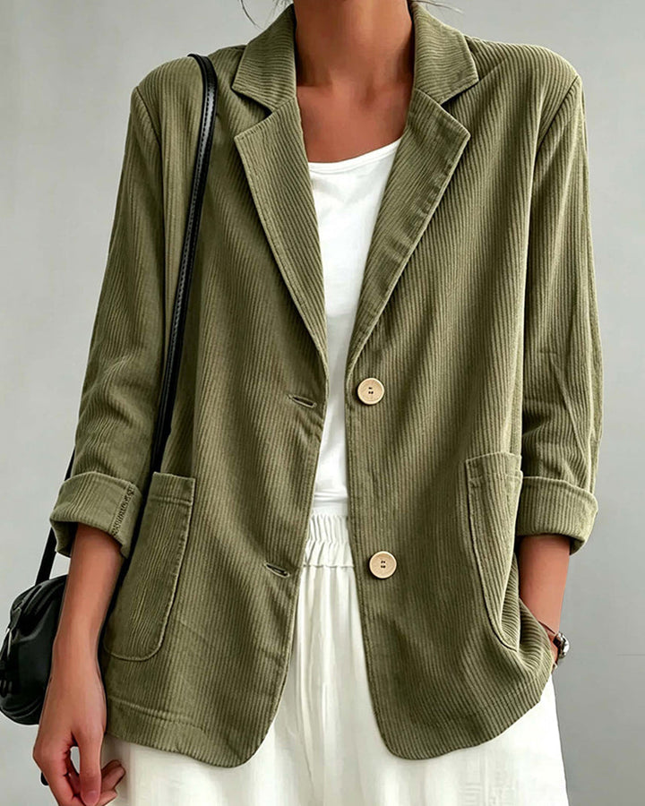 Greta | Single Breasted Blazer