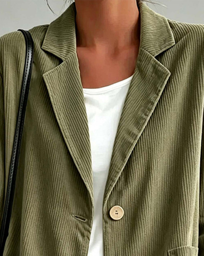 Greta | Single Breasted Blazer