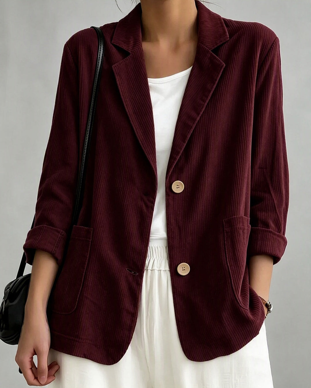 Greta | Single Breasted Blazer