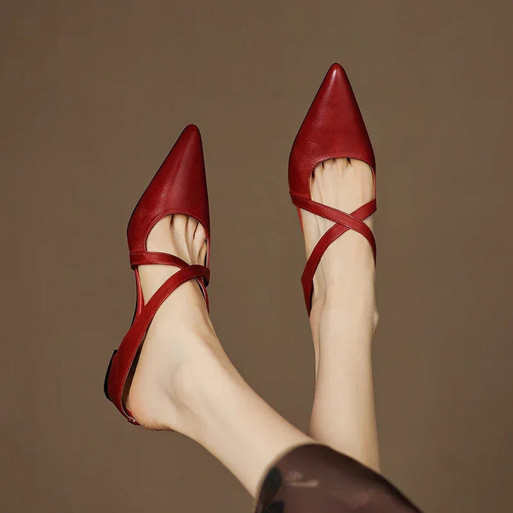 Aluna - Genuine Leather Mules