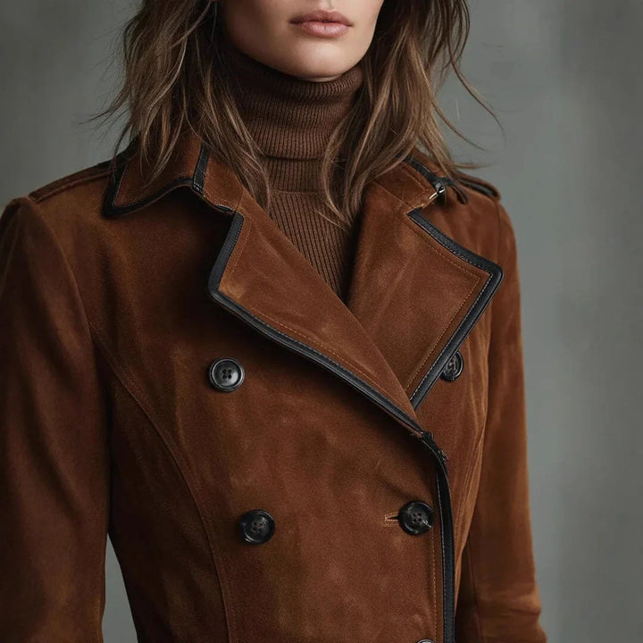 Georgina | Belted Longline Trench Coat