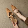 Aluna - Genuine Leather Mules
