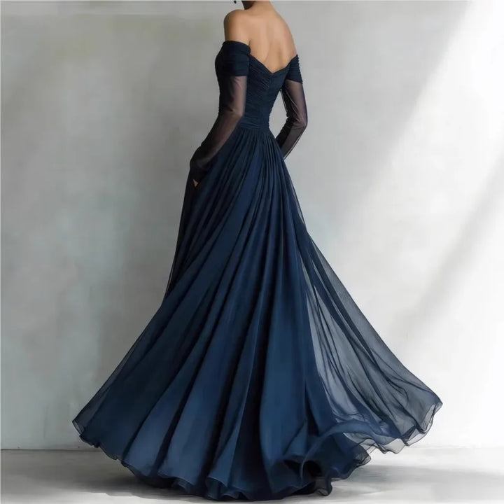 Eleonora | Long Off-Shoulder Dress