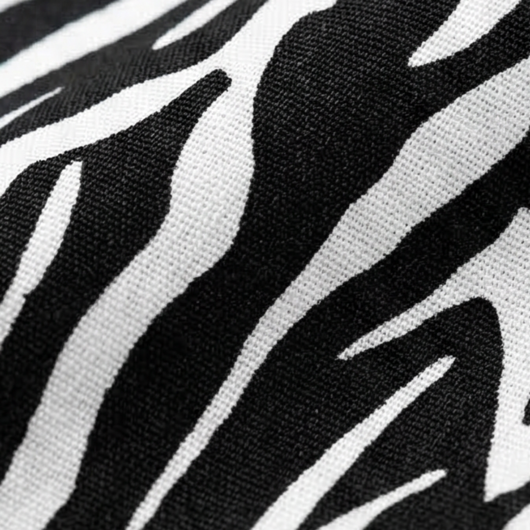 Vivara – Patchwork Zebra Print Maxi Dress for Women