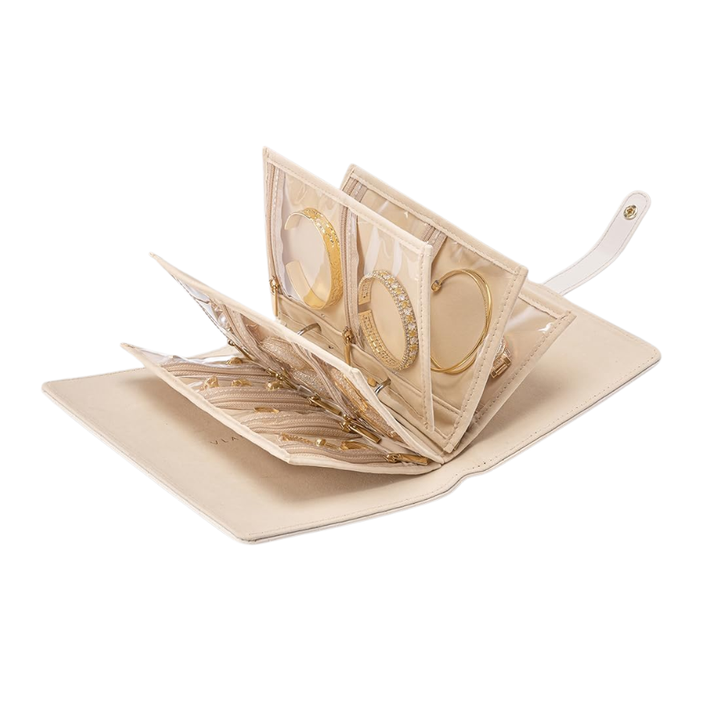 Veluvé – PU Leather Portable Jewelry Organizer