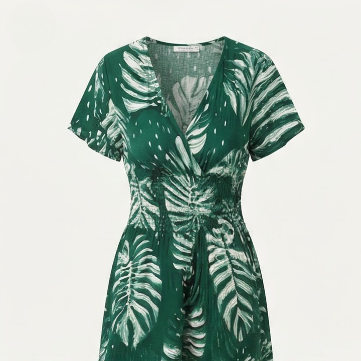 Solena – Breezy V Neck Summer Romper