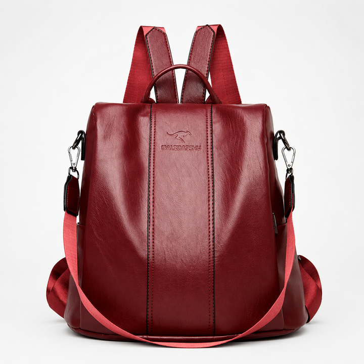 Lunavia – Convertible Leather Backpack Crossbody Bag for Women