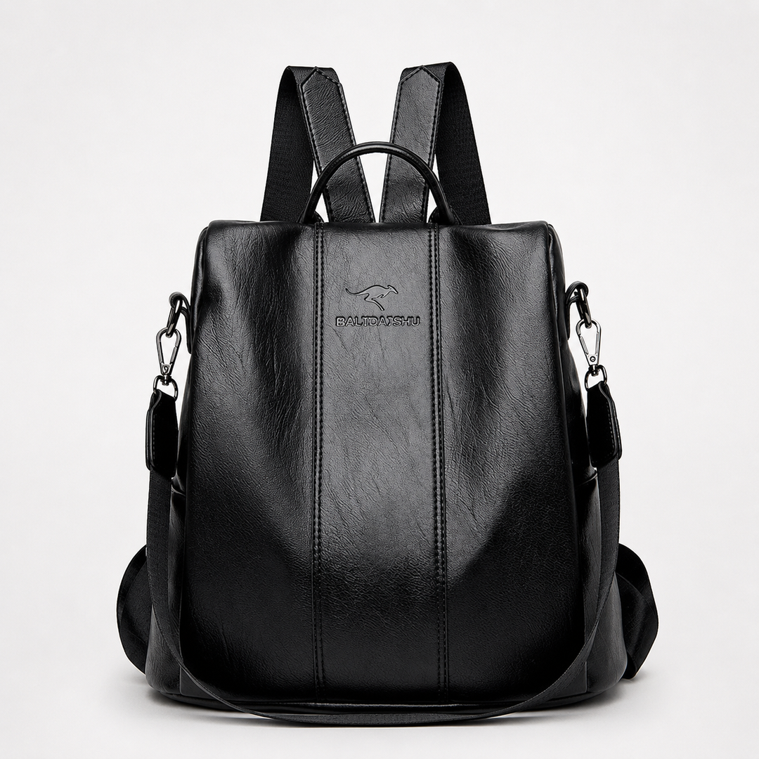 Lunavia – Convertible Leather Backpack Crossbody Bag for Women
